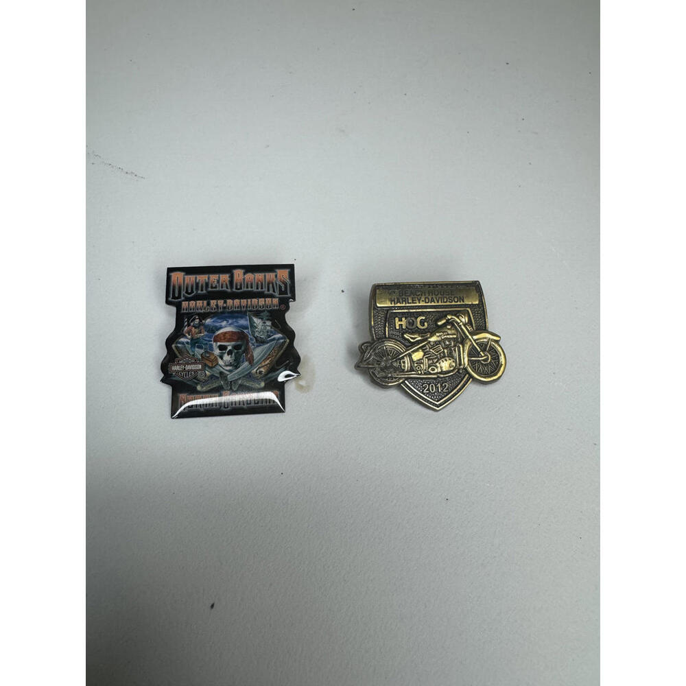 Harley-Davidson Metal Pins Set